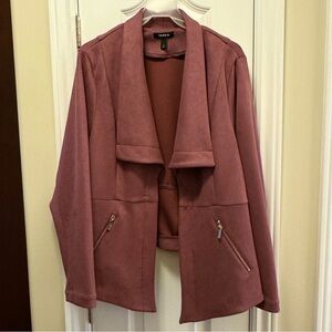 Torrid faux suede jacket • Womens 3X
